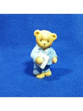 Cherished Teddies Heaven Has Blessed This Day Boy Figurine 476927 1st Communion